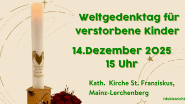 Gedenkgottesdienst am 14.12.2025