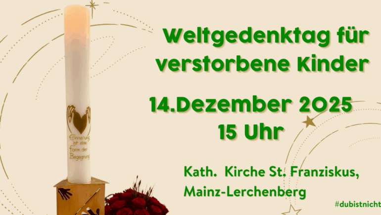 Gedenkgottesdienst am 14.12.2025